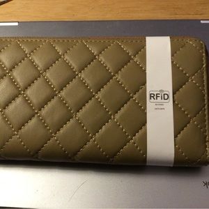 RFID Protected genuine leather wallet